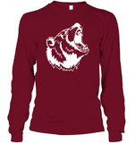 Angry Bear Shirt Unisex Long Sleeve Classic Tee
