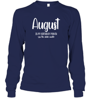 August Birthday Month Unisex Long Sleeve Classic Tee