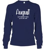August Birthday Month Unisex Long Sleeve Classic Tee