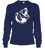 Angry Bear Shirt Unisex Long Sleeve Classic Tee