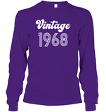 1968 Retro Vintage Birth Year Blast Unisex Long Sleeve Classic Tee