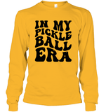 In My Pickleball Era Sports Shirt Unisex Long Sleeve Classic Tee