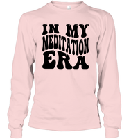 In My Meditation Era Unisex Long Sleeve Classic Tee
