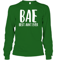 BAE Best Aunt Ever Family Shirt Unisex Long Sleeve Classic Tee