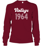 1964 Retro Vintage Birth Year Blast Unisex Long Sleeve Classic Tee