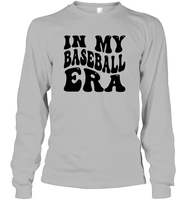 In My Baseball Era Sports Shirt Unisex Long Sleeve Classic Tee