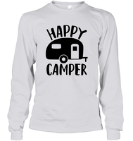Happy Camper Unisex Long Sleeve Classic Tee