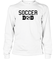 Soccer Dad Sports Shirt Unisex Long Sleeve Classic Tee