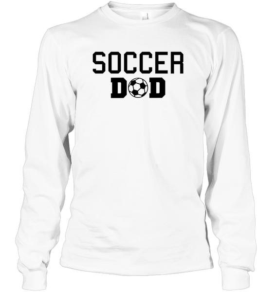 Soccer Dad Sports Shirt Unisex Long Sleeve Classic Tee
