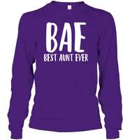 BAE Best Aunt Ever Family Shirt Unisex Long Sleeve Classic Tee