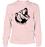 Angry Bear Shirt Unisex Long Sleeve Classic Tee