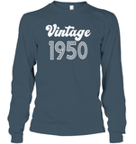 1950 Retro Vintage Birth Year Blast Unisex Long Sleeve Classic Tee