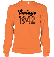 1942 Retro Vintage Birth Year Blast Unisex Long Sleeve Classic Tee