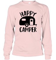 Happy Camper Unisex Long Sleeve Classic Tee