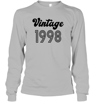 1998 Retro Vintage Birth Year Blast Unisex Long Sleeve Classic Tee