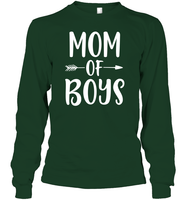 Mom Of Boys Family Shirt Unisex Long Sleeve Classic Tee