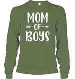 Mom Of Boys Family Shirt Unisex Long Sleeve Classic Tee