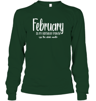 February Birthday Month Unisex Long Sleeve Classic Tee