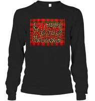 Merry Christmas Shirt Cheetah Print For Women