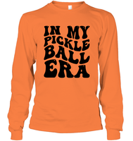 In My Pickleball Era Sports Shirt Unisex Long Sleeve Classic Tee