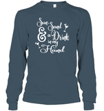 Sun Sand & A Drink In My Hand Bachelorette Shirt For Women