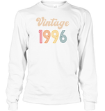 1996 Retro Vintage Birth Year Blast Unisex Shirt, Long Sleeve, Hoodie, Sweatshirt