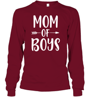 Mom Of Boys Family Shirt Unisex Long Sleeve Classic Tee