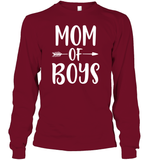 Mom Of Boys Family Shirt Unisex Long Sleeve Classic Tee