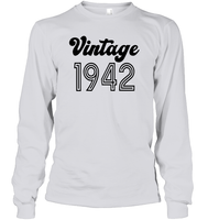 1942 Retro Vintage Birth Year Blast Unisex Long Sleeve Classic Tee