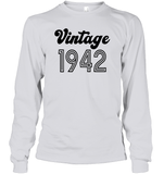 1942 Retro Vintage Birth Year Blast Unisex Long Sleeve Classic Tee