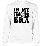 In My Teacher Era School Shirt Unisex Long Sleeve Classic Tee
