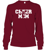 Cheer Mom With Cheerleader Unisex Long Sleeve Classic Tee
