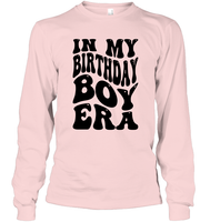 In My Birthday Boy Era Birthday Shirt Unisex Long Sleeve Classic Tee