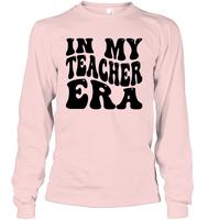 In My Teacher Era School Shirt Unisex Long Sleeve Classic Tee