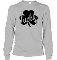 Lucky St Patrick's Day Shirt Unisex Long Sleeve Classic Tee