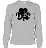 Lucky St Patrick's Day Shirt Unisex Long Sleeve Classic Tee