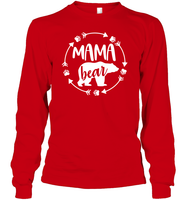 Mama Bear Family Shirt Unisex Long Sleeve Classic Tee