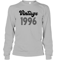 1996 Retro Vintage Birth Year Blast Unisex Long Sleeve Classic Tee