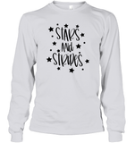 Stars And Stripes 4th Of July Shirt Unisex Long Sleeve Classic Tee