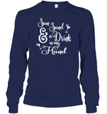 Sun Sand & A Drink In My Hand Bachelorette Shirt For Women