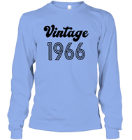 1966 Retro Vintage Birth Year Blast Unisex Long Sleeve Classic Tee