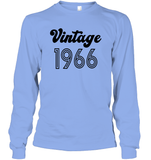 1966 Retro Vintage Birth Year Blast Unisex Long Sleeve Classic Tee