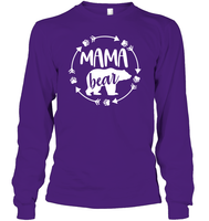 Mama Bear Family Shirt Unisex Long Sleeve Classic Tee