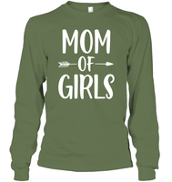 Mom Of Girls Family Shirt Unisex Long Sleeve Classic Tee