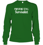 Parenting Syle: Survivalist Family Shirt Unisex Long Sleeve Classic Tee