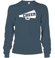 Cheer T Shirt Unisex Long Sleeve Classic Tee