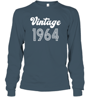 1964 Retro Vintage Birth Year Blast Unisex Long Sleeve Classic Tee