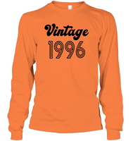 1996 Retro Vintage Birth Year Blast Unisex Long Sleeve Classic Tee