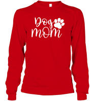 Dog Mom Pet Shirt Unisex Long Sleeve Classic Tee