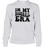 In My Baseball Era Sports Shirt Unisex Long Sleeve Classic Tee